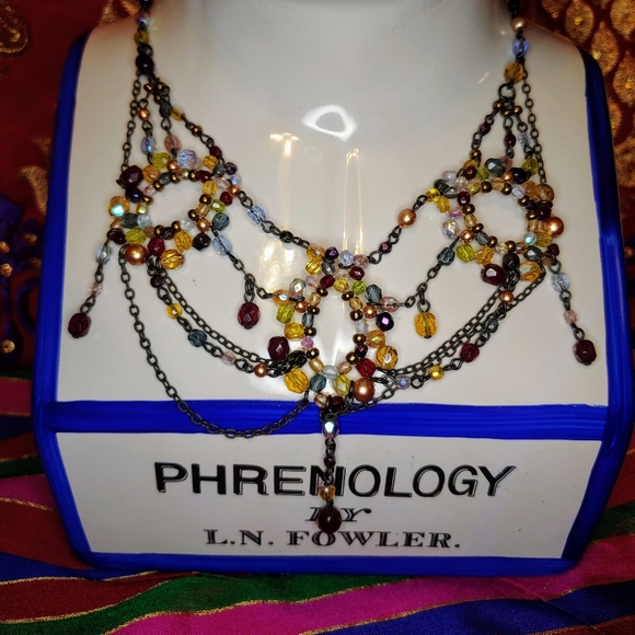 Hand Crafted Jewelry - Beaded Statement Necklace